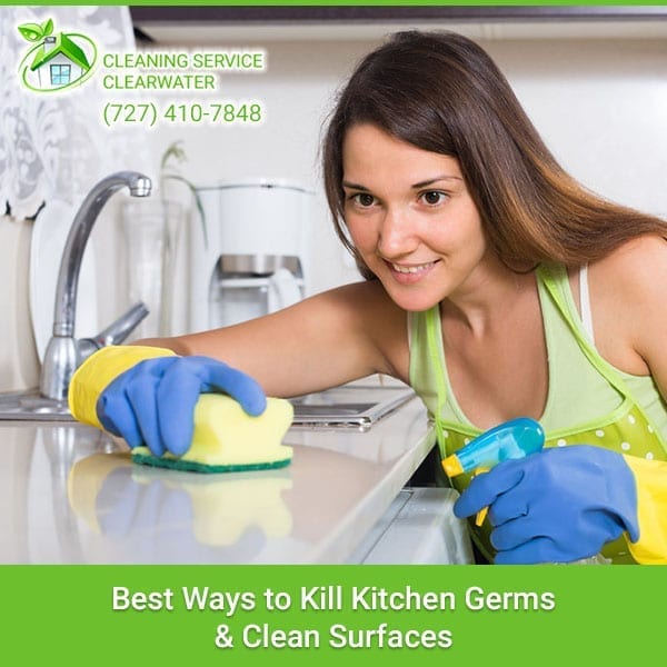 Ways to Kill Kitchen Germs & Clean Surfaces