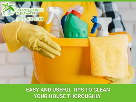 House cleaning schedule