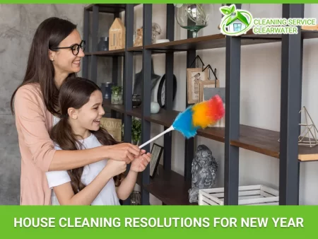 some resolutions for new year house cleaning